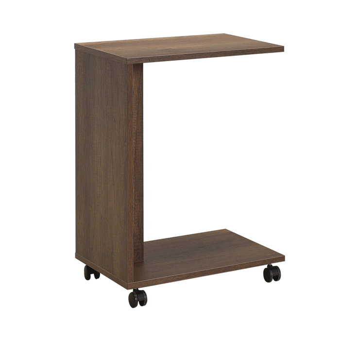Hanah Home Mesa Auxiliar Shp-108-Oo-1 Nogal Tablero Partículas Melaminado 35x45x65cm